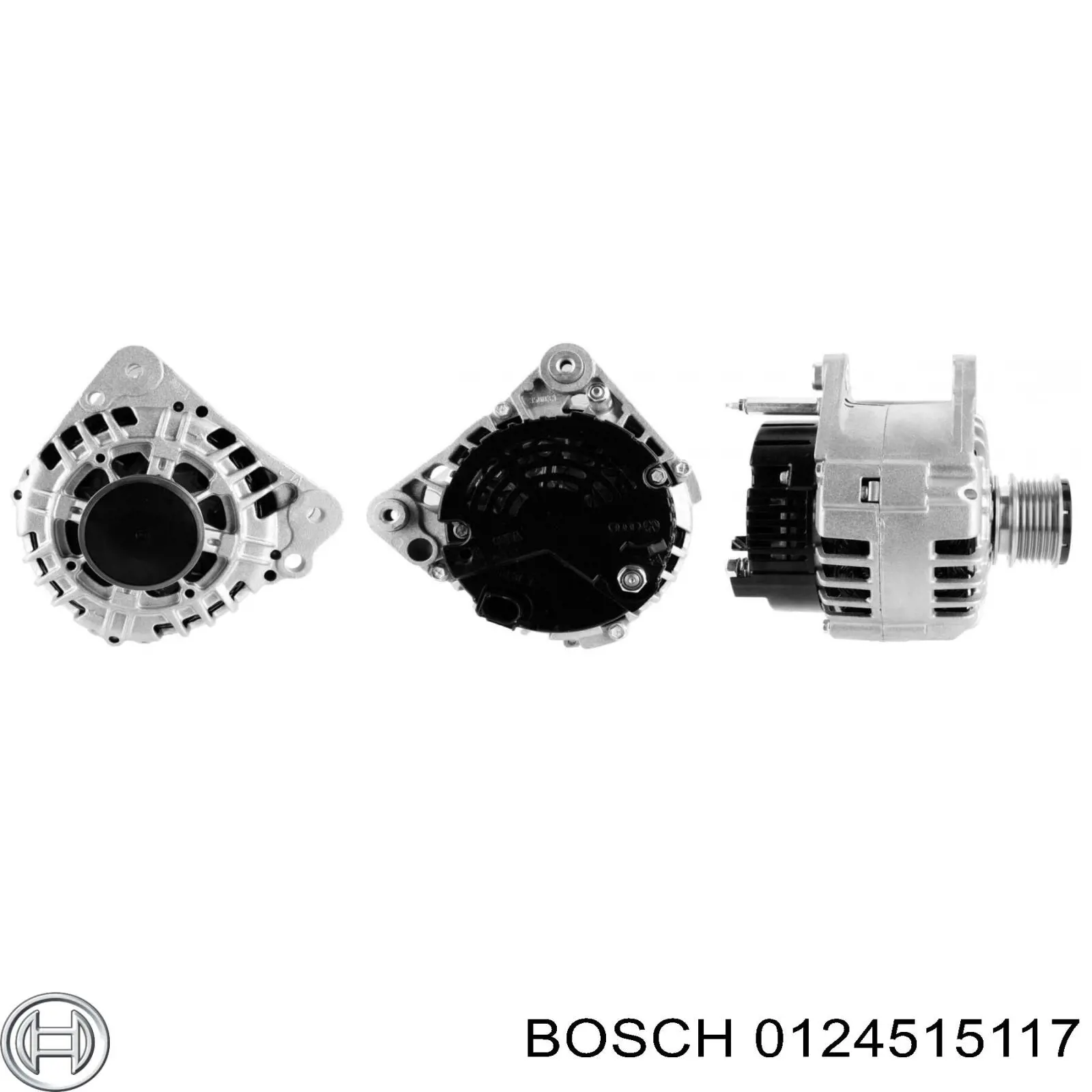 Генератор 0124515117 Bosch