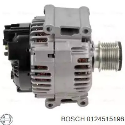 Генератор автомобиля Bosch 0124515198