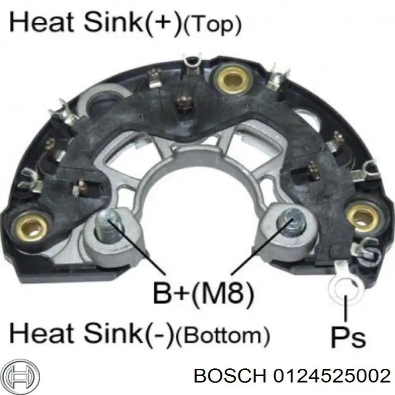Генератор 0124525002 Bosch