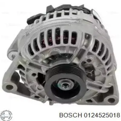 Генератор 0124525018 Bosch