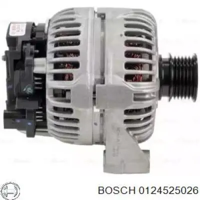 Генератор автомобиля Bosch 0124525026