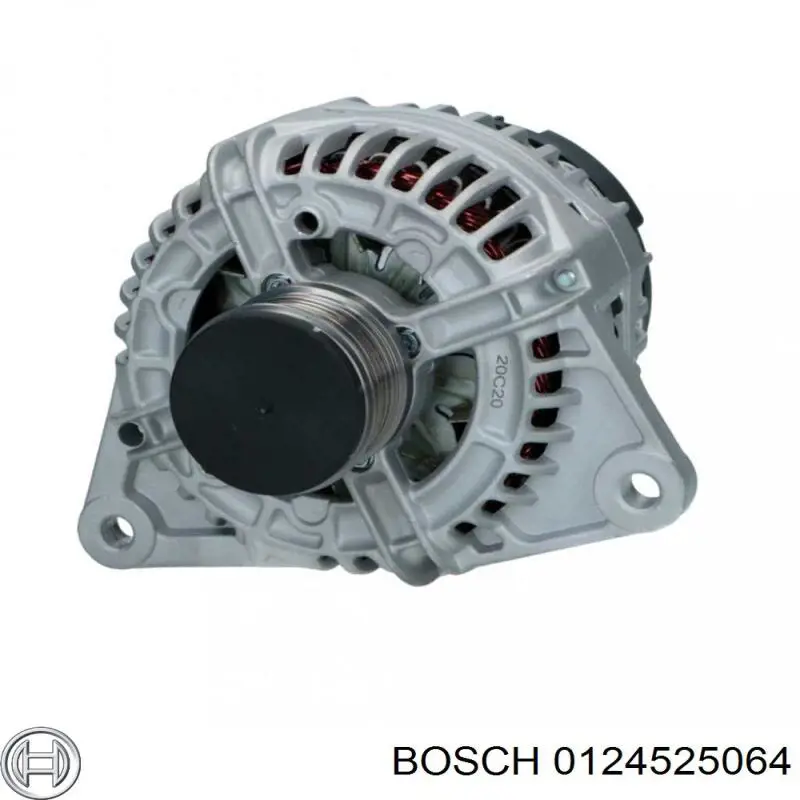 Автомобильный генератор Bosch 0124525064 цена, от 107.92 USD