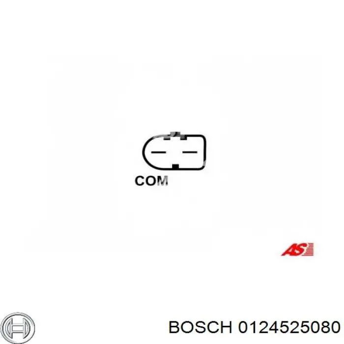 0124525080 Bosch Генератор автомобильный