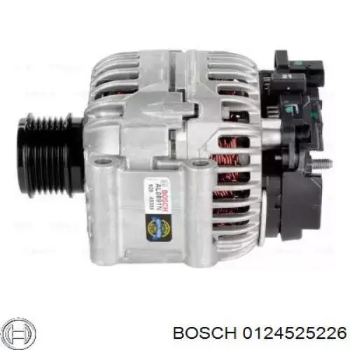 Генератор автомобиля Bosch 0124525226