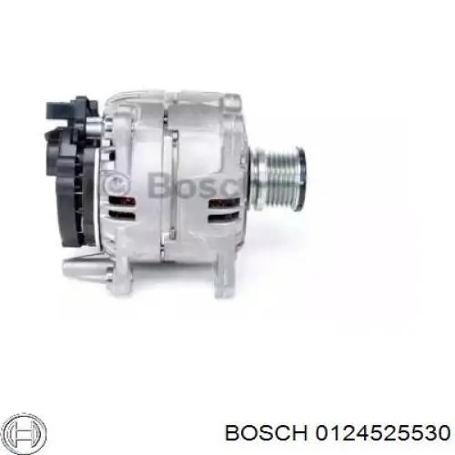 Alternador 0124525530 Bosch