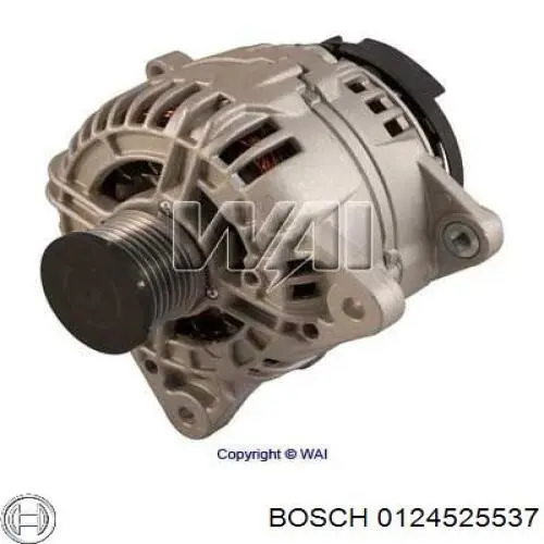 Генератор 0124525537 Bosch