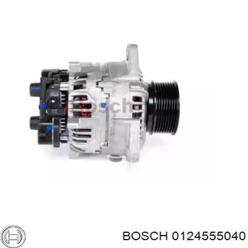 Alternador 0124555040 Bosch