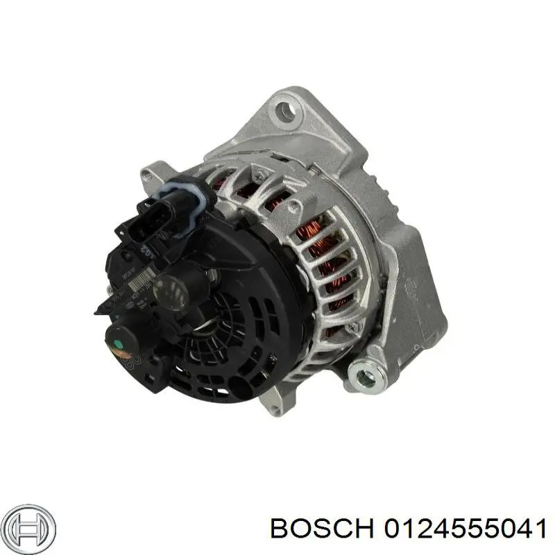 Alternador 0124555041 Bosch