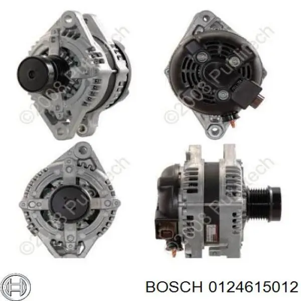 Автомобильный генератор Bosch 0124615012 цена, от 181.16 USD