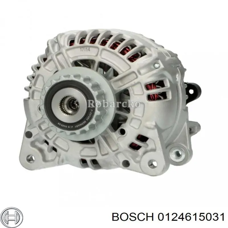 0124615031 Bosch генератор