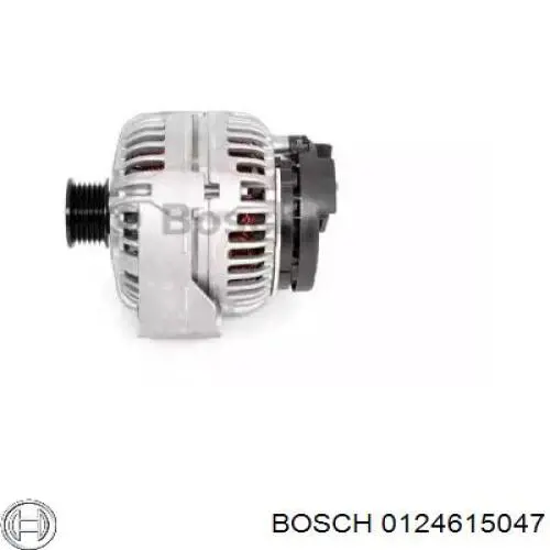 Alternador 0124615047 Bosch