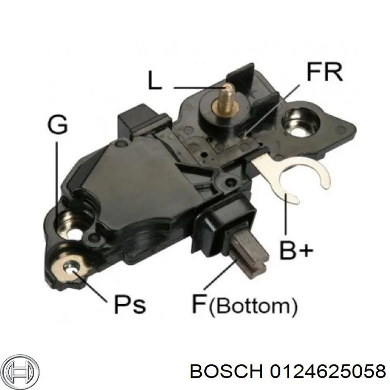 0124625058 Bosch gerador