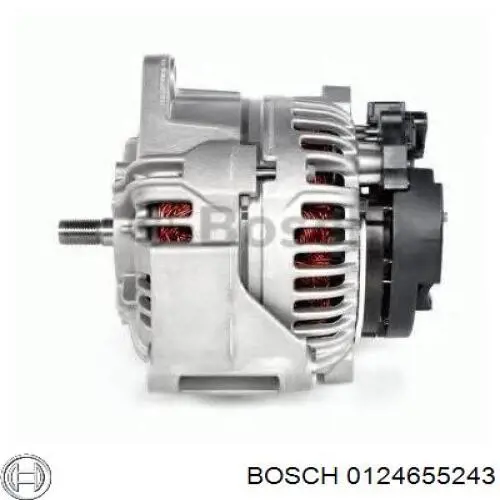 Автомобильный генератор Bosch 0124655243 цена, от 353.05 USD