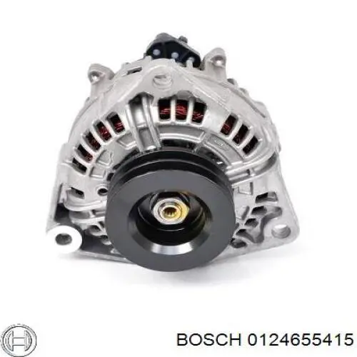 Генератор автомобиля Bosch 0124655415
