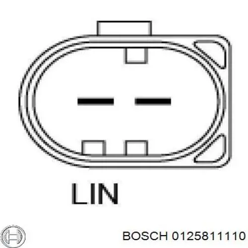 Купить 0125811110 Bosch Генератор