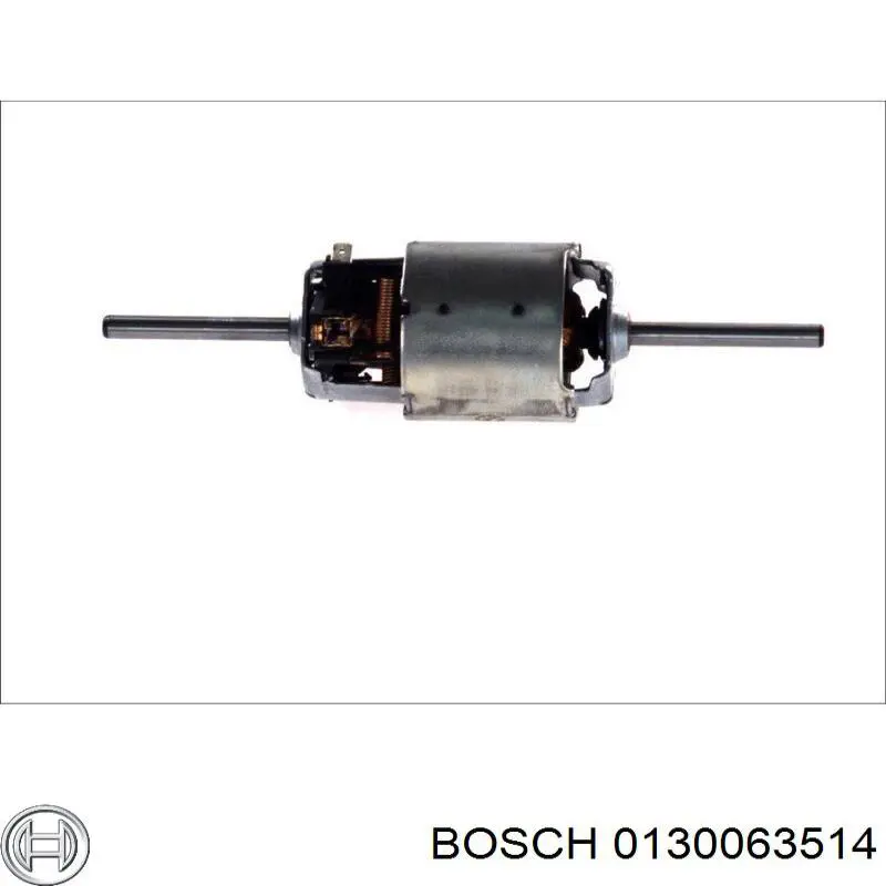 Вентилятор печки 0130063514 Bosch