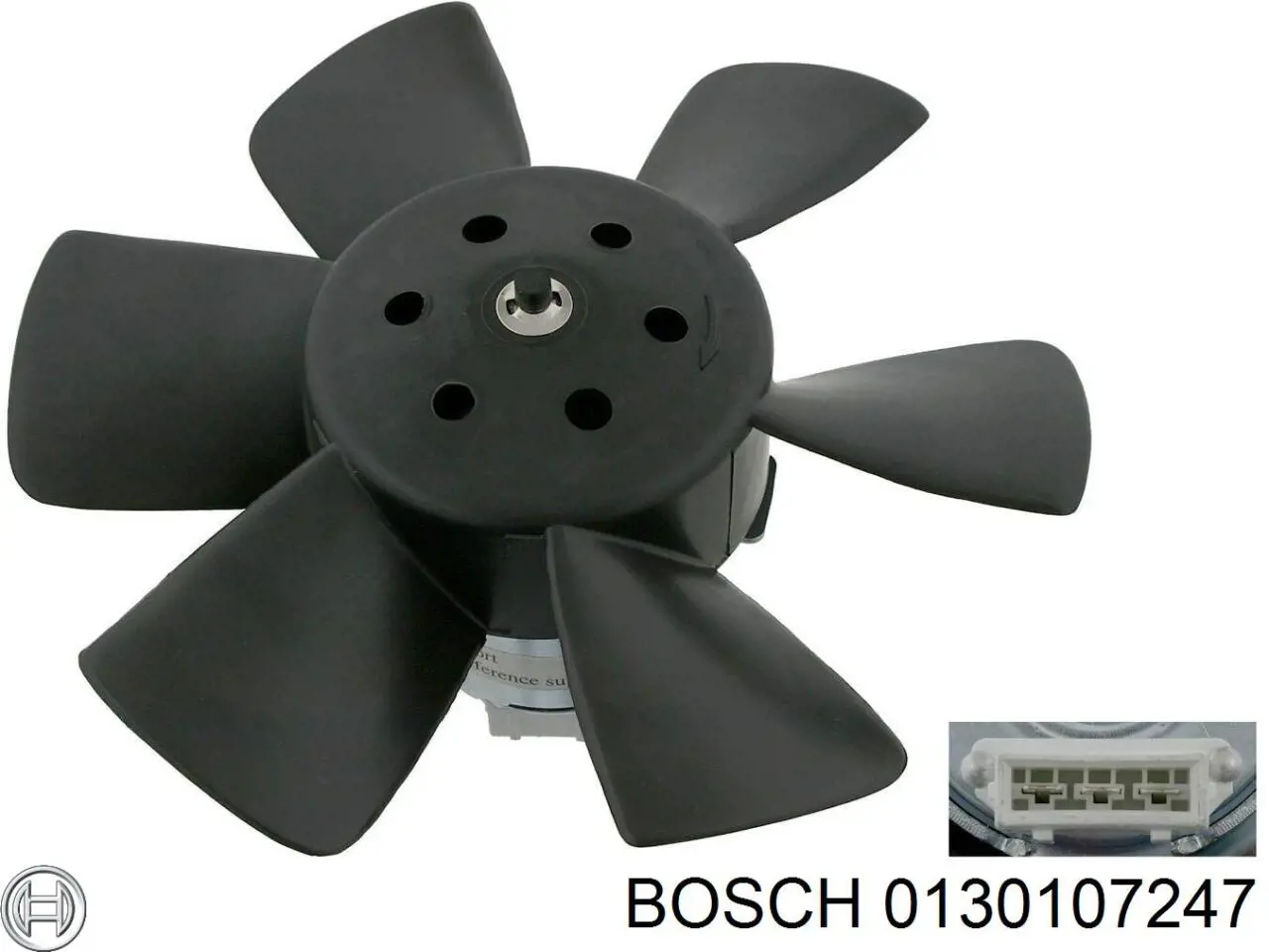 Электровентилятор охлаждения 0130107247 Bosch