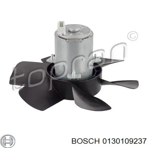 Электровентилятор охлаждения 0130109237 Bosch