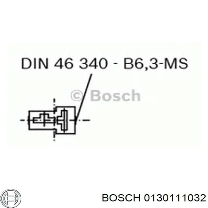 Вентилятор печки 0130111032 Bosch