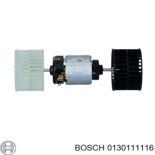 Motor eléctrico, ventilador habitáculo 0130111116 Bosch