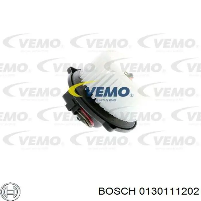 Вентилятор печки 0130111202 Bosch
