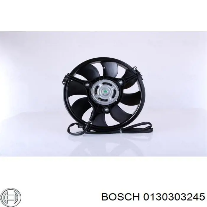 Электровентилятор охлаждения в сборе Bosch 0130303245 цена, от 61.87 USD