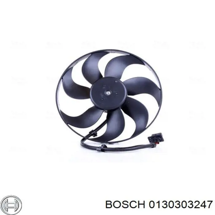Вентилятор охлаждения Bosch 0130303247
