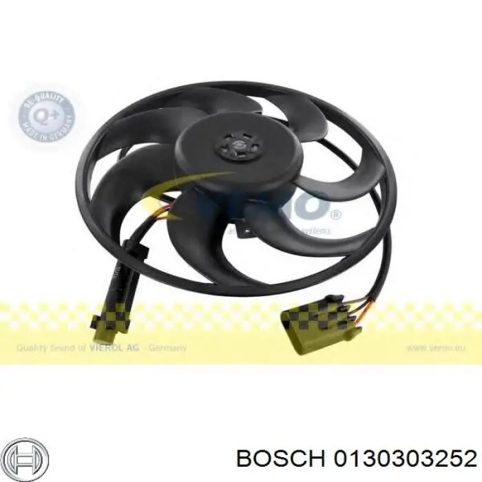 0130303252 Bosch Вентилятор радиатора