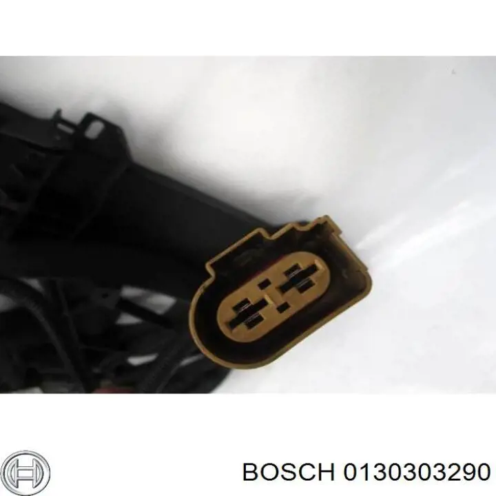 Купить 0130303290 Bosch Электровентилятор охлаждения в сборе (мотор+крыльчатка)