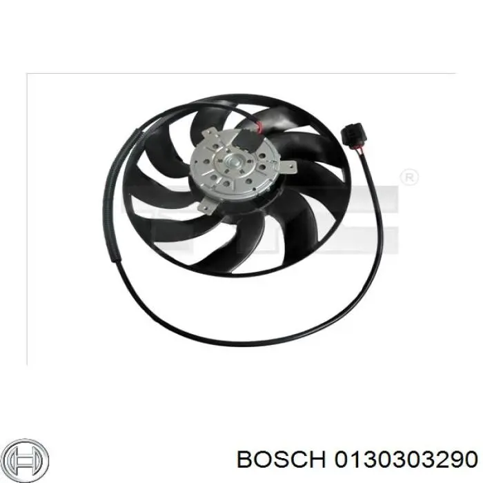0130303290 Bosch Вентилятор радиатора