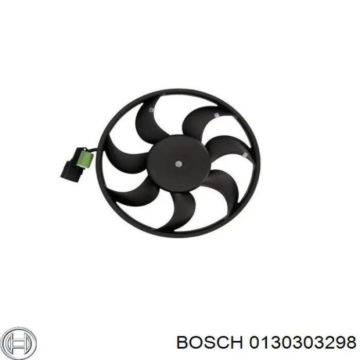 Мотор вентилятора системы охлаждения Bosch 0130303298