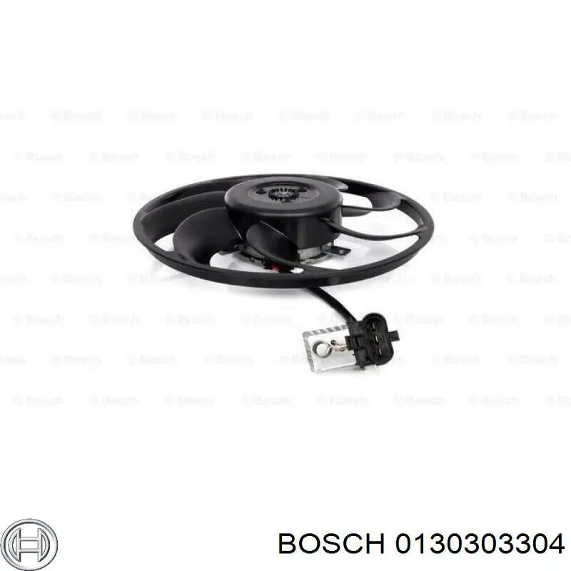 Вентилятор радиатора кондиционера Bosch 0130303304