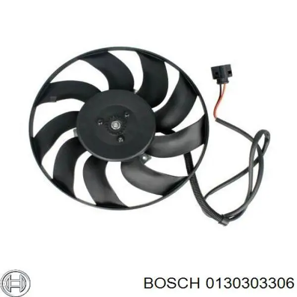Электровентилятор охлаждения в сборе Bosch 0130303306 цена, от 75.93 USD