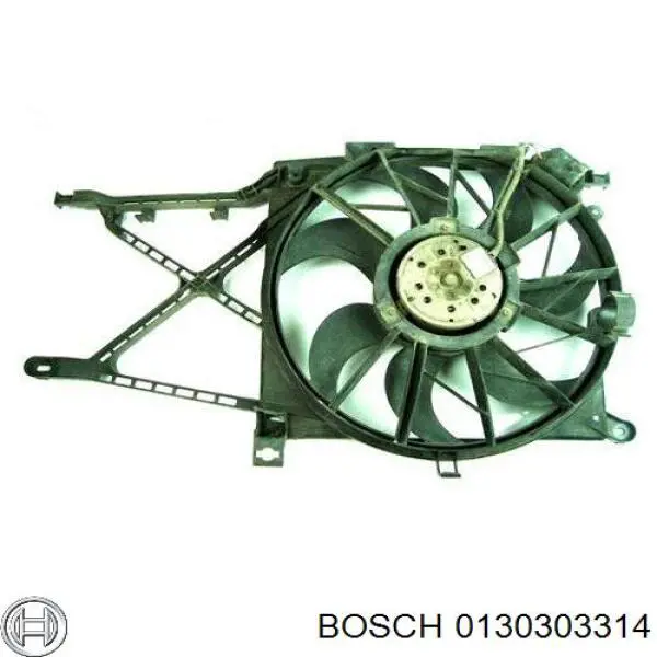 Электровентилятор охлаждения 0130303314 Bosch