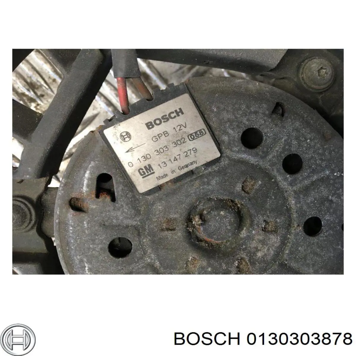 0130303878 Bosch Вентилятор радиатора