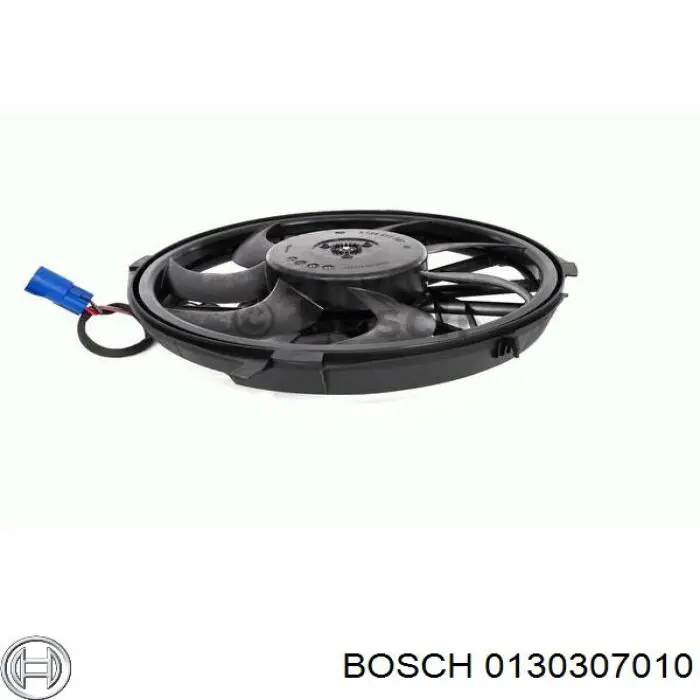 0130307010 Bosch ventilador elétrico de esfriamento montado (motor + roda de aletas)