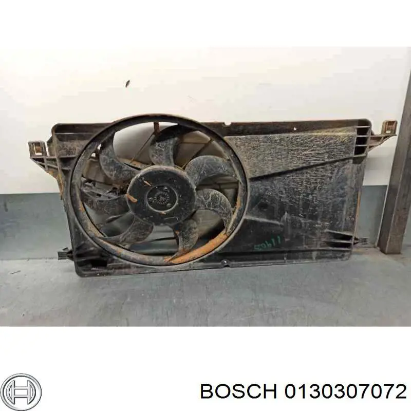 Диффузор вентилятора в сборе с мотором и крыльчаткой 0130307072 Bosch