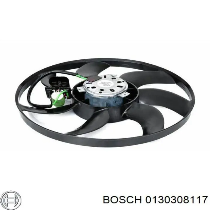0130308117 Bosch Вентилятор радиатора