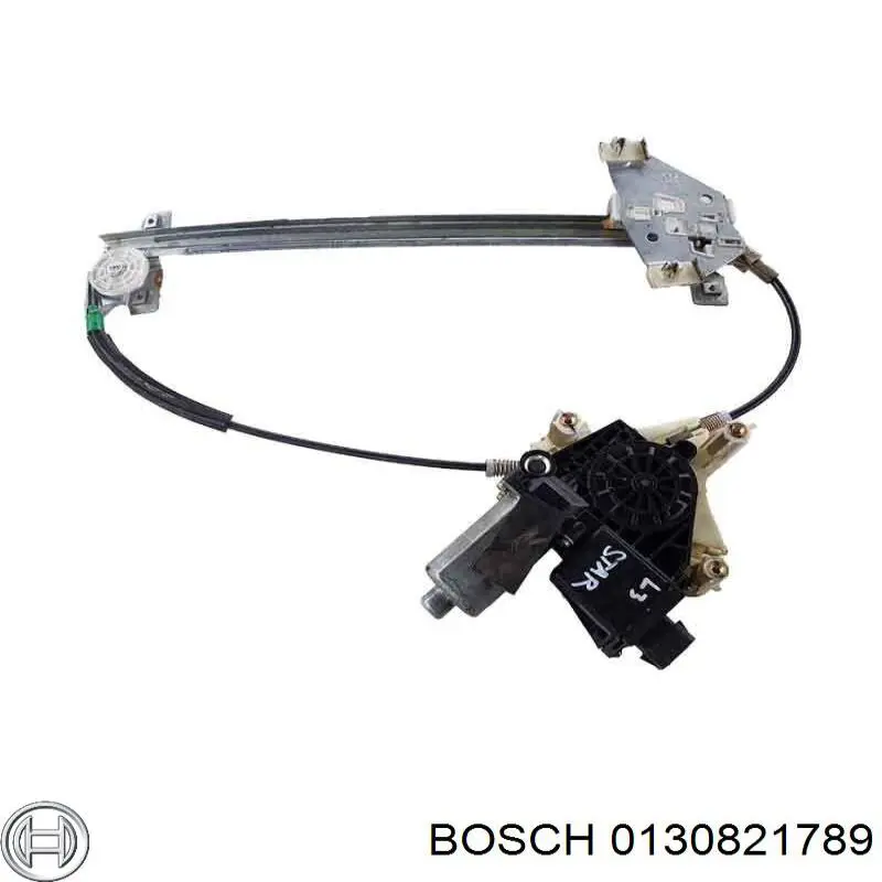 0130821789 Bosch motor de acionamento de vidro da porta traseira esquerda