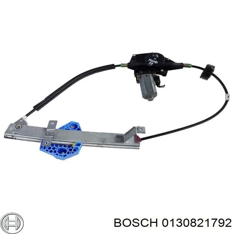Мотор стеклоподъемника двери передней левой 0130821792 Bosch
