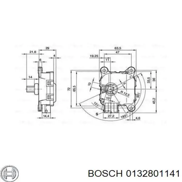 Мотор заслонки печки Mercedes 0068201142 цена, от 28.18 USD
