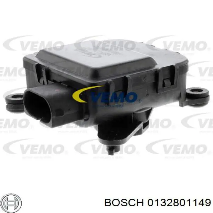 Привод заслонки печки Bosch 0132801149