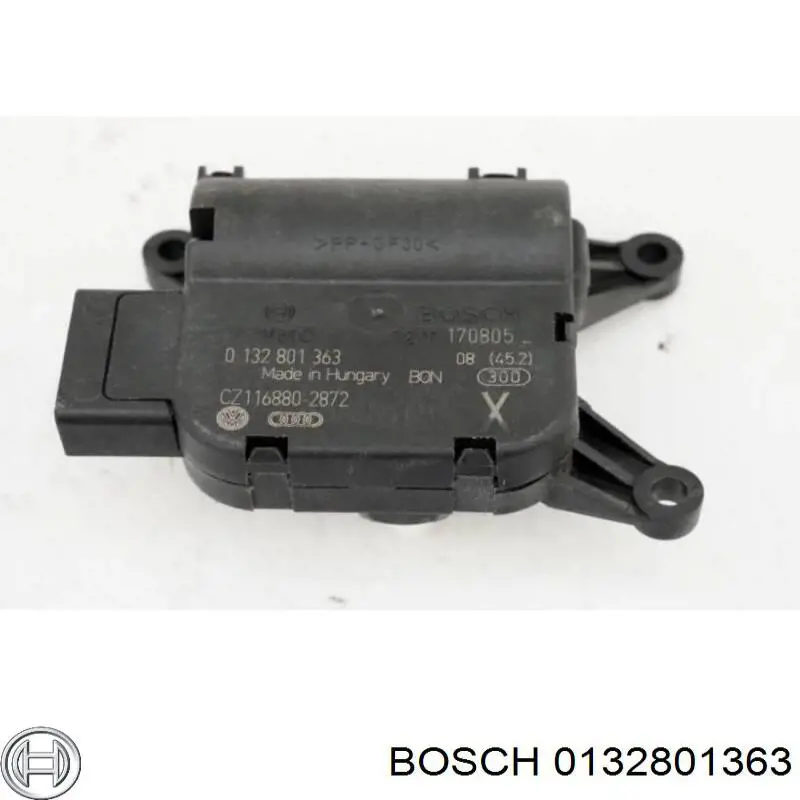 Привод заслонки печки 0132801363 Bosch