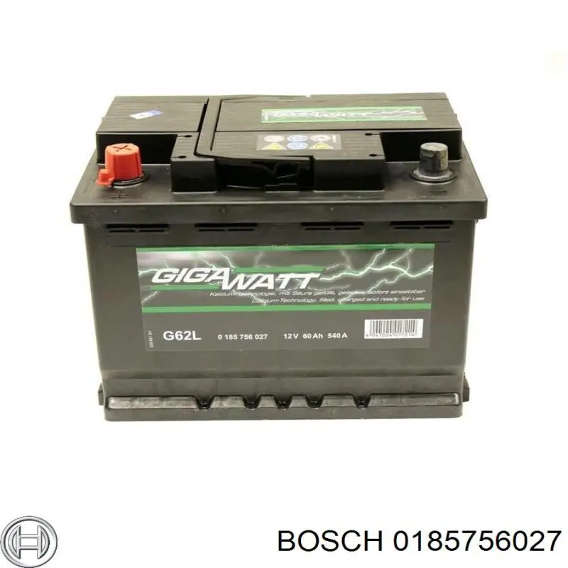 0185756027 Bosch Аккумуляторная батарея