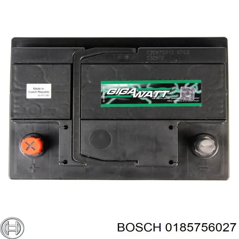 Аккумулятор автомобильный Bosch 0185756027 цена, от 98.70 USD