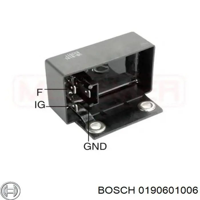 Реле генератора 0190601006 Bosch