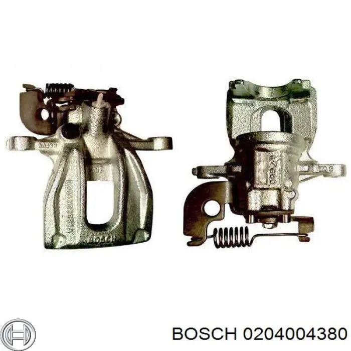 0204004380 Bosch суппорт тормозной задний левый