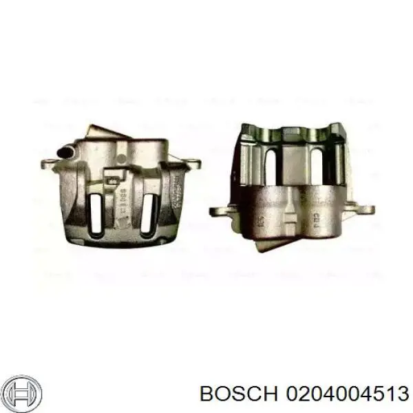 Суппорт тормозной передний левый 0204004513 Bosch