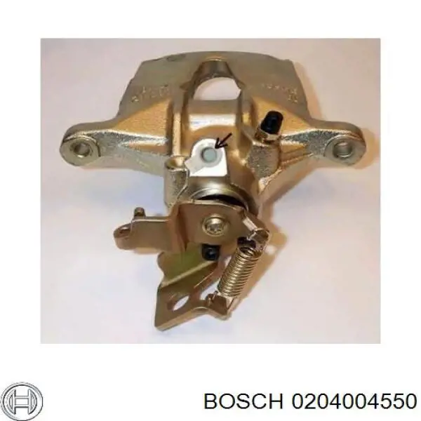 Купить 0204004550 Bosch Суппорт задний левый