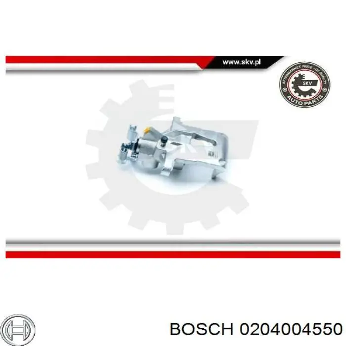 Задний левый суппорт Bosch 0204004550 цена, от 58.31 USD